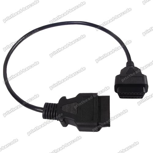 OBD2 16 pin to 16pin OBD 2 Male to Female extension cable 30cm - Click Image to Close